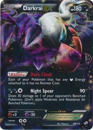 Darkrai EX - 88/113 - Ultra Rare available at 401 Games Canada