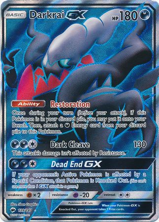 Darkrai GX - 139/147 - Full Art Ultra Rare available at 401 Games Canada