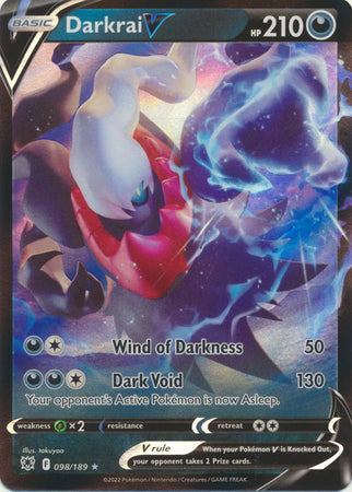 Darkrai V - 098/189 - Ultra Rare available at 401 Games Canada