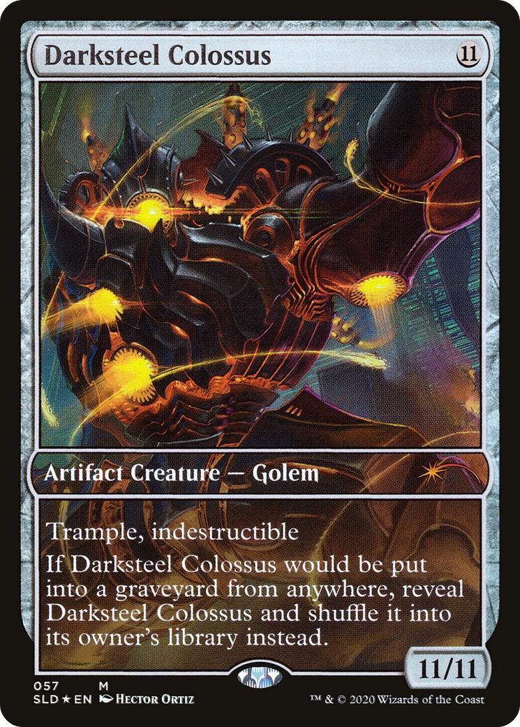 Darksteel Colossus - Can You Feel with a Heart of Steel Secret Lair (Foil) -