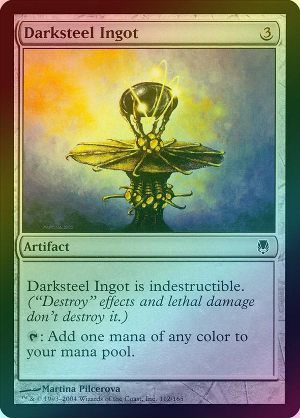 Darksteel Ingot (Foil) (DST) available at 401 Games Canada