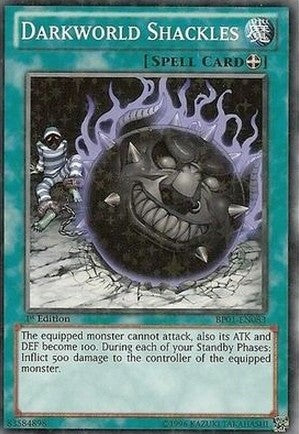 Darkworld Shackles - BP01-EN083 - Starfoil Rare - 1st Edition available at 401 Games Canada