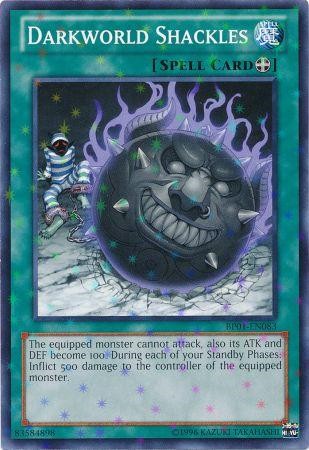 Darkworld Shackles - BP01-EN083 - Starfoil Rare - Unlimited available at 401 Games Canada