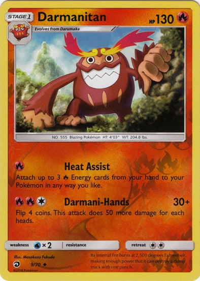 Darmanitan - 9/70 - Uncommon - Reverse Holo available at 401 Games Canada