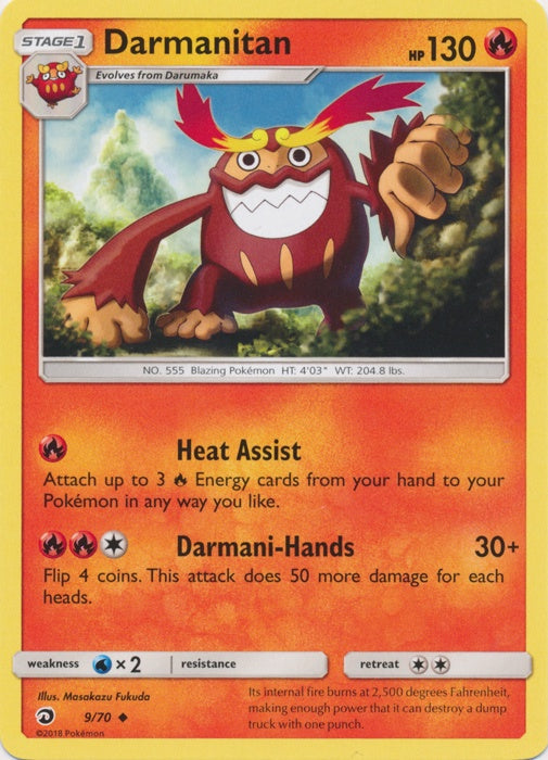 Darmanitan - 9/70 - Uncommon available at 401 Games Canada