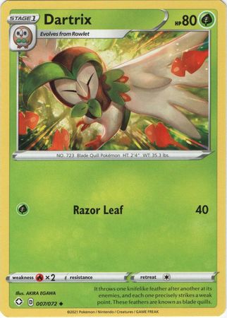 Dartrix - 007/072 - Uncommon available at 401 Games Canada