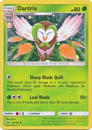 Dartrix - 10/149 - Alternate Holo - Promo available at 401 Games Canada