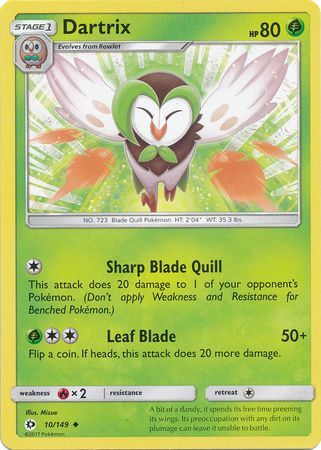 Dartrix - 10/149 - Uncommon available at 401 Games Canada