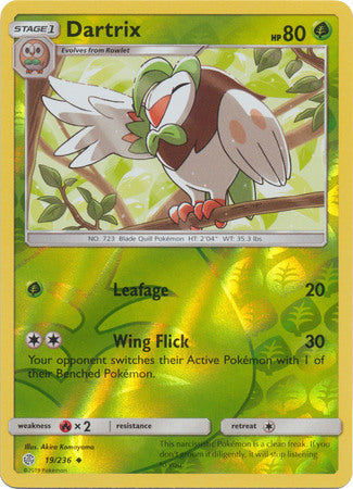 Dartrix - 19/236 - Uncommon - Reverse Holo available at 401 Games Canada