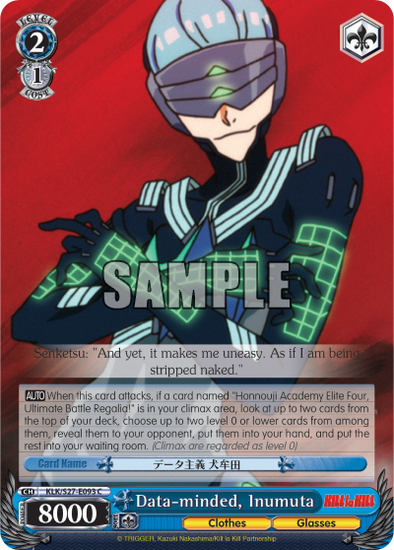 Data-minded, Inumuta - KLK/S27-E093 - Common available at 401 Games Canada