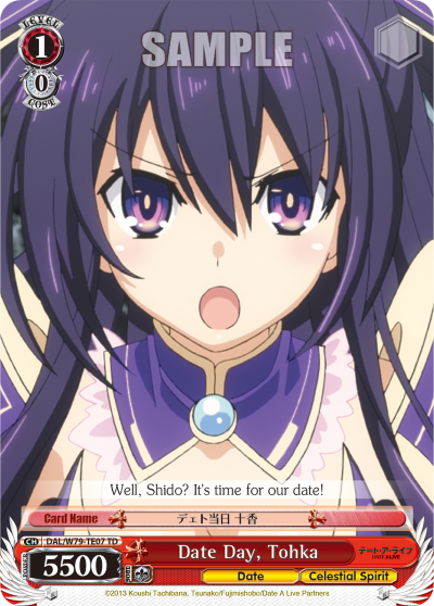 Date Day, Tohka - DAL/W79-TE07 - Trial Deck available at 401 Games Canada