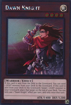 Dawn Knight - NKRT-EN016 - Platinum Rare - 1st Edition available at 401 Games Canada
