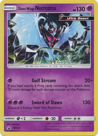 Dawn Wing Necrozma - SM123 - Holo Promo available at 401 Games Canada