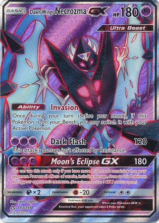 Dawn Wings Necrozma GX - 143/156 - Full Art Ultra Rare available at 401 Games Canada