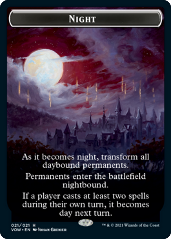 401 Games Canada - Day // Night Token (TVOW) 401 Games Canada - Day // Night Token (TVOW)
