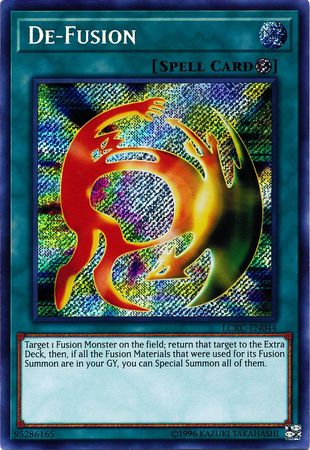 De-Fusion - LCKC-EN044 - Secret Rare - Unlimited available at 401 Games Canada