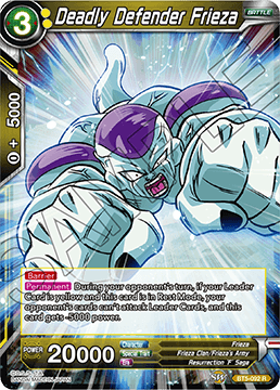 Deadly Defender Frieza - BT5-092 - Rare available at 401 Games Canada