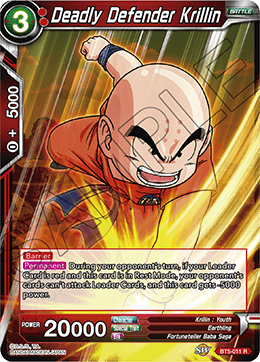 Deadly Defender Krillin - BT5-011 - Rare available at 401 Games Canada