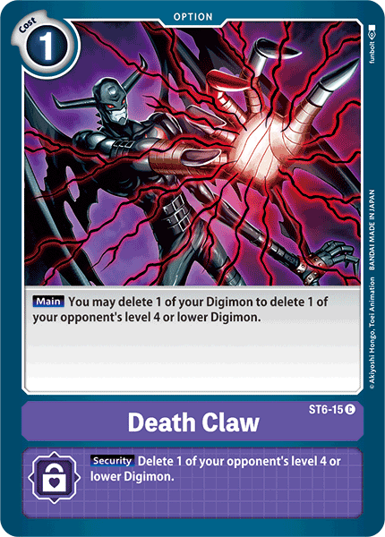 Death Claw - ST6-15 - Common available at 401 Games Canada