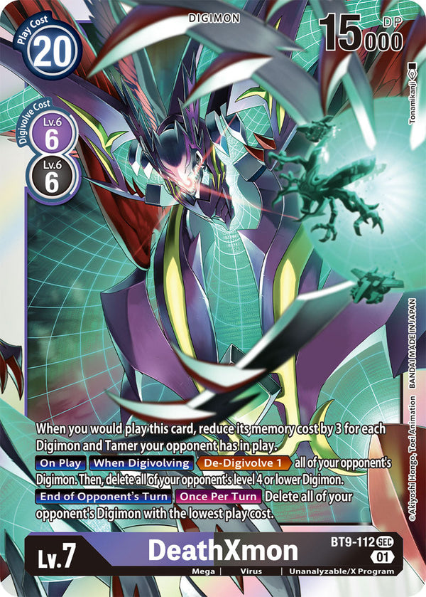 DeathXmon - BT9-112 - Secret Rare available at 401 Games Canada
