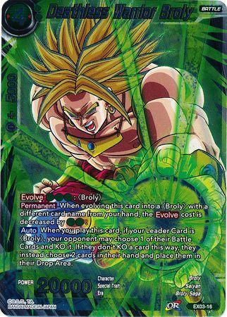 Deathless Warrior Broly - EX03-16 - Expansion Rare (Foil) available at 401 Games Canada