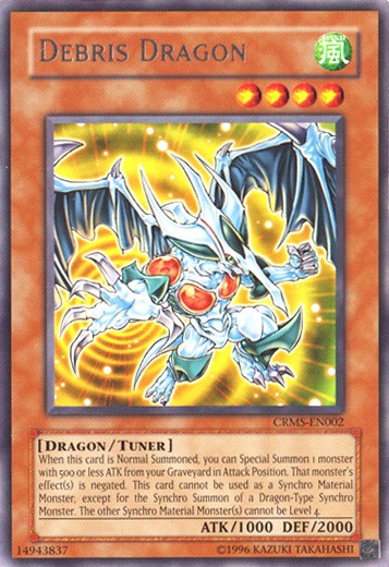 Debris Dragon - CRMS-EN002 - Rare - Unlimited available at 401 Games Canada