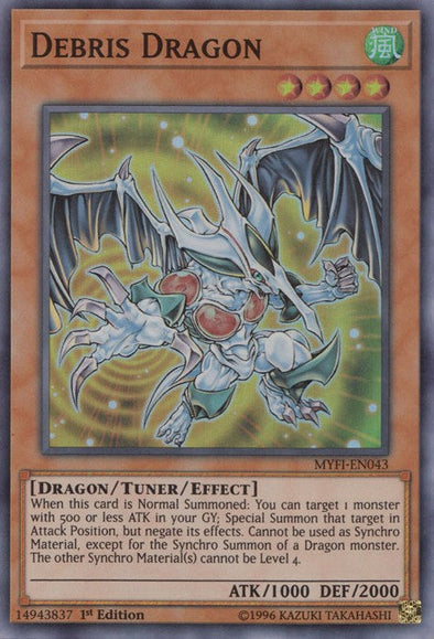 Debris Dragon - MYFI-EN043 - Super Rare - 1st Edition available at 401 Games Canada