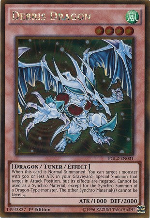 Debris Dragon - PGL2-EN031 - Gold Rare - 1st Edition available at 401 Games Canada