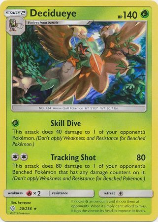 Decidueye - 20/236 - Holo Rare available at 401 Games Canada