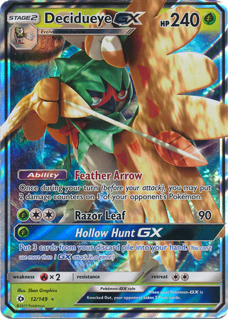 Decidueye GX - 12/149 - Ultra Rare available at 401 Games Canada