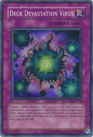 Deck Devastation Virus - DR3-EN178 - Super Rare available at 401 Games Canada