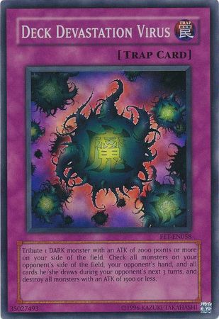 Deck Devastation Virus - FET-EN058 - Super Rare - Unlimited available at 401 Games Canada