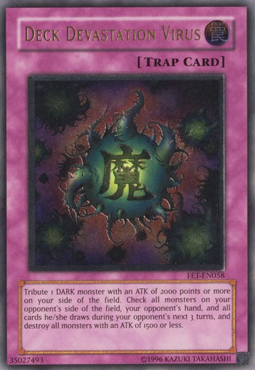 Deck Devastation Virus - FET-EN058 - Ultimate Rare - Unlimited available at 401 Games Canada