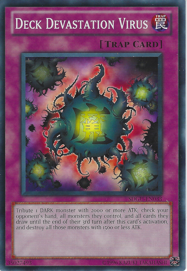 Deck Devastation Virus - SDGU-EN033 - Common - Unlimited available at 401 Games Canada