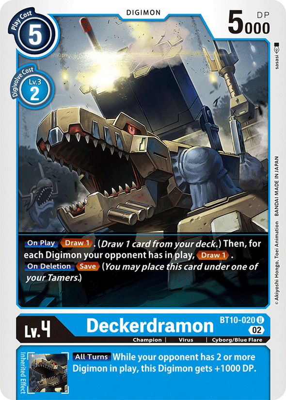 Deckerdramon - BT10-020 - Uncommon available at 401 Games Canada