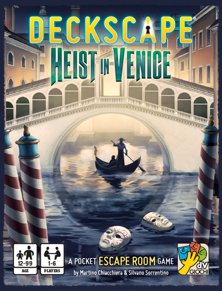 Deckscape - Heist in Venice available at 401 Games Canada