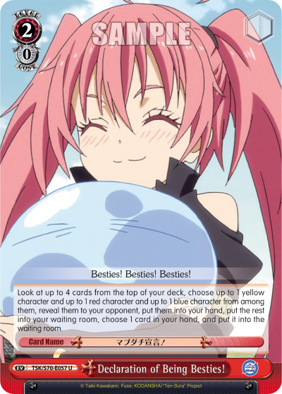 Declaration of Being Besties! - TSK/S70-E057 - Uncommon available at 401 Games Canada