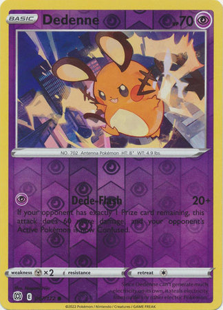 Dedenne - 067/172 - Common - Reverse Holo available at 401 Games Canada