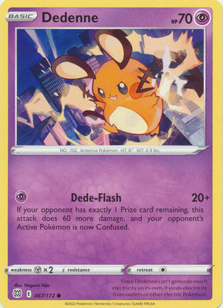 Dedenne - 067/172 - Common available at 401 Games Canada