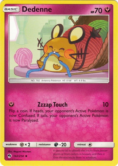 Dedenne - 142/214 - Uncommon available at 401 Games Canada