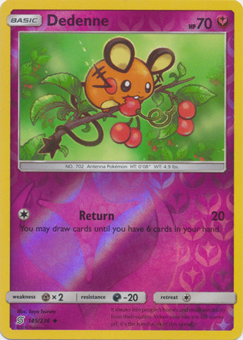 Dedenne - 145/236 - Uncommon - Reverse Holo available at 401 Games Canada