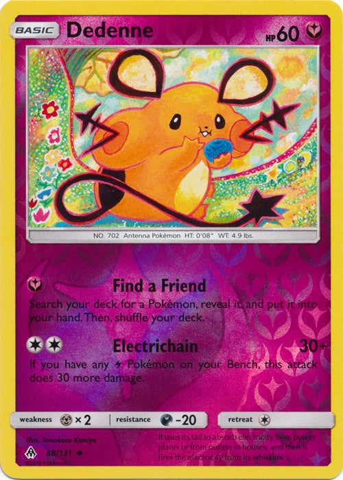 Dedenne - 88/131 - Uncommon - Reverse Holo available at 401 Games Canada