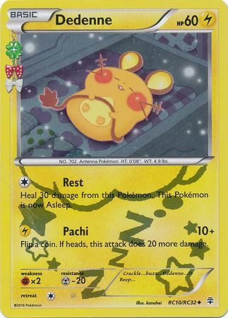 Dedenne - RC10/RC32 - Uncommon available at 401 Games Canada