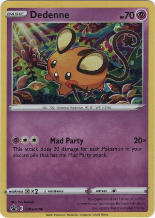 Dedenne - SWSH080 - Holo Promo available at 401 Games Canada
