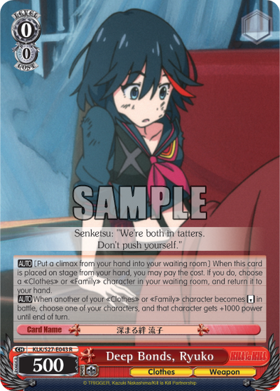 Deep Bonds, Ryuko - KLK/S27-E043 - Rare available at 401 Games Canada