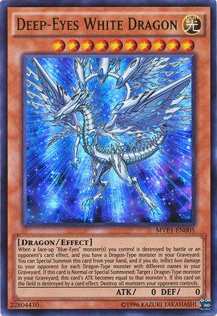 Deep-Eyes White Dragon - MVP1-EN005 - Ultra Rare - Unlimited available at 401 Games Canada