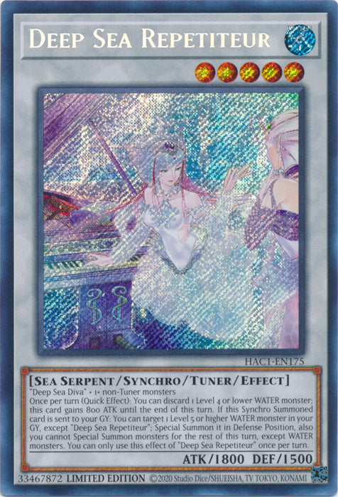 Deep Sea Repetiteur - HAC1-EN175 - Secret Rare available at 401 Games Canada