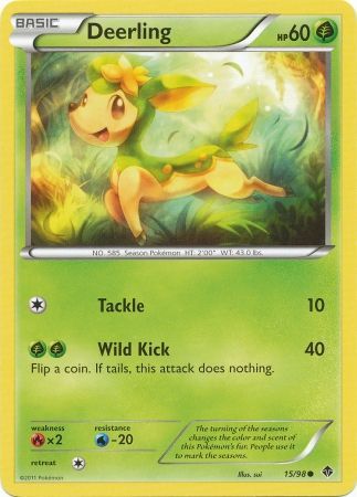 Deerling - 15/98 - Common available at 401 Games Canada