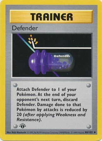 Defender - 80/102 - Uncommon - 1st Edition available at 401 Games Canada