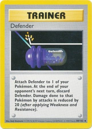 Defender - 80/102 - Uncommon - Shadowless available at 401 Games Canada